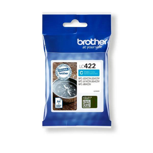 Brother - Cartuccia - Ciano - LC422C - 550 pag